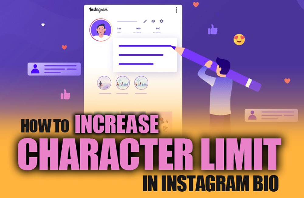 increase character limit in instagram bio
