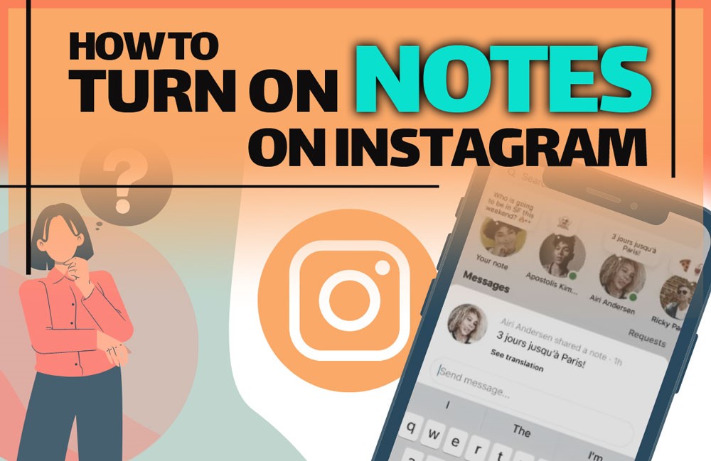 turn on notes on instagram