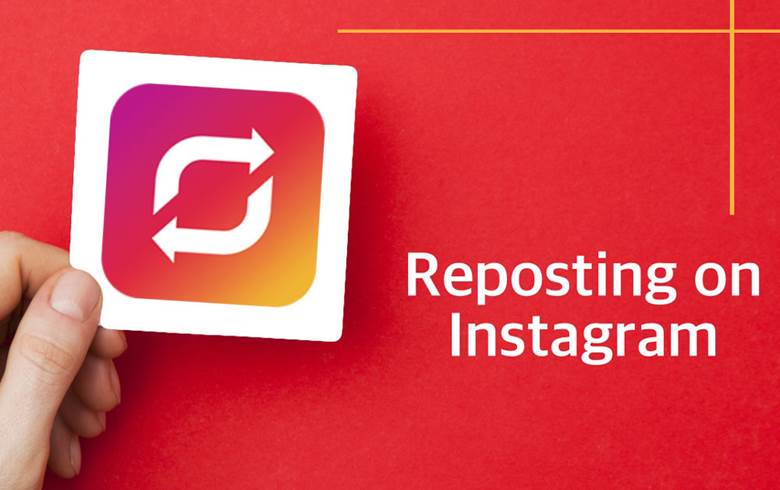 Repost tagged photo on Instagram
