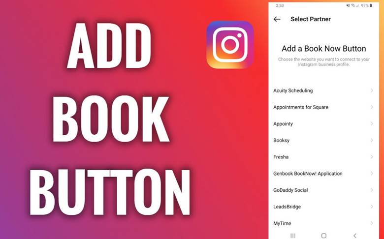 How to Add a Book Now Button on Instagram? Add a book now button on Instagram