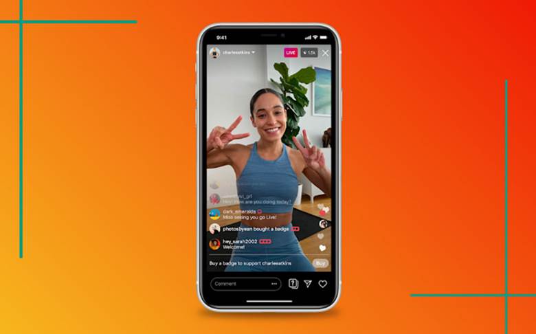 Instagram live screen recording